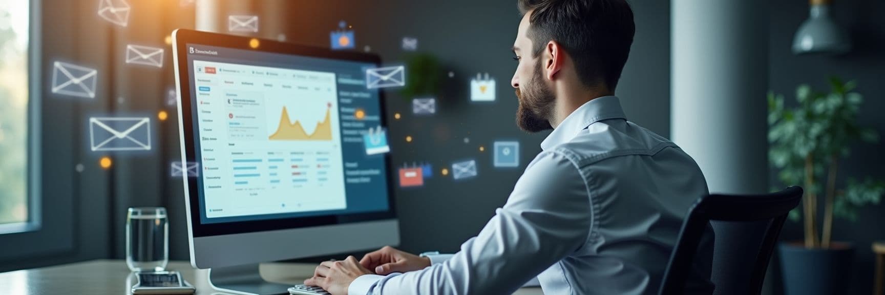 Recruiter managing roles and candidates inside a clear, focused CRM workspace